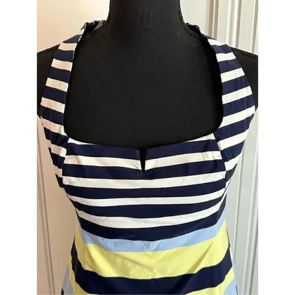 Anthropologie Square Neck Sleeveless Midi Dress - Picture 3 of 8